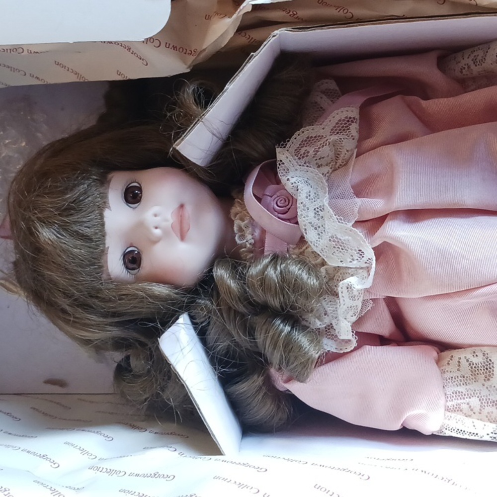 Vintage Brinn's 1988 Porcelain Doll